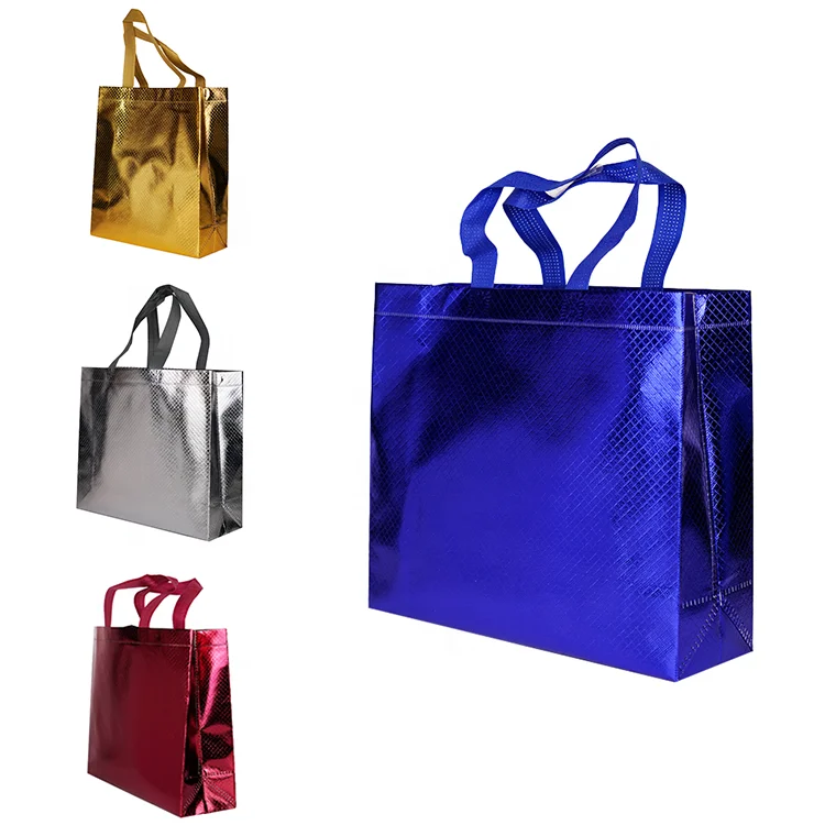 Túi tote không dệt bằng nhôm đầy màu sắc