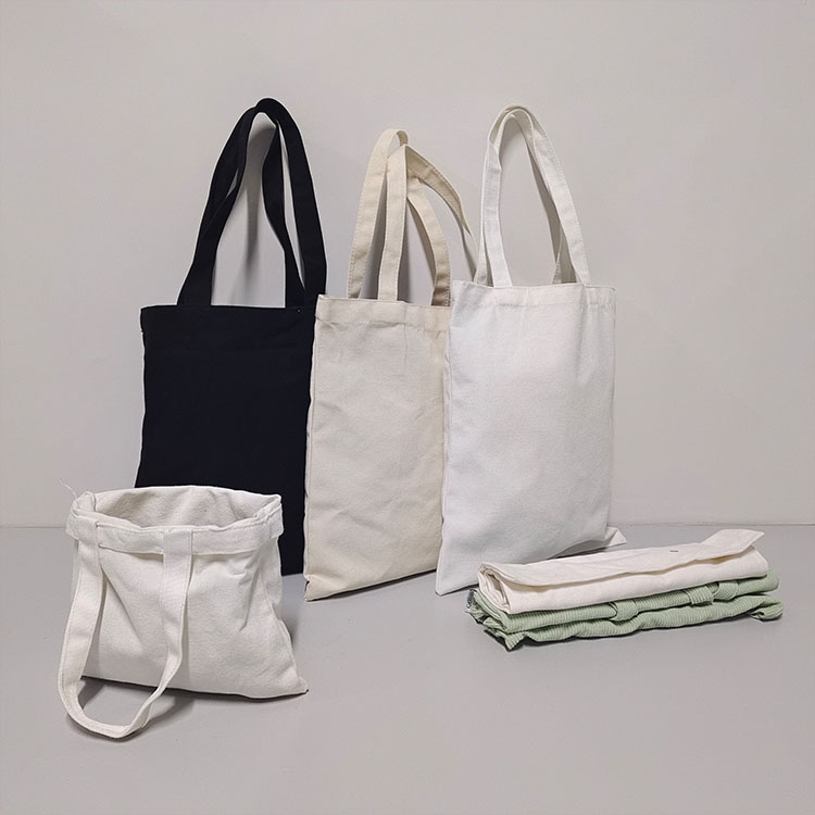 Túi tote vải cotton mua sắm có thể gập lại