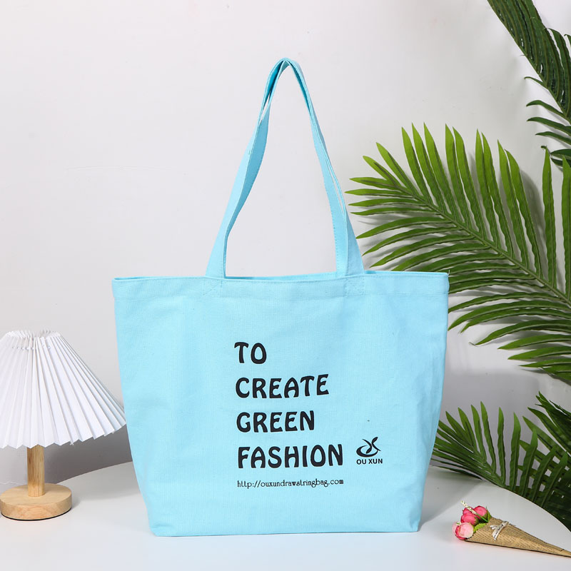 Túi tote vải cotton dung tích lớn