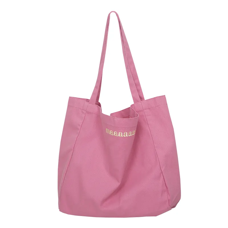 Mua sắm được đánh dấu Canvas cotton woven túi xách túi mua sắm túi mua sắm hàng loạt