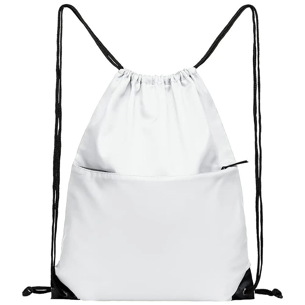 Backpacks dây rút không thấm nước polyester và túi dây rút thể thao
